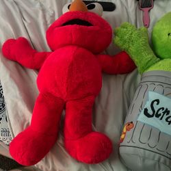 Vintage Elmo &oscar The Grouch
