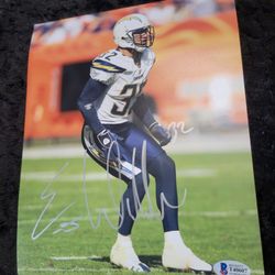 Eric Weddle Autographed Signed 8x10 Photo 