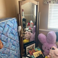 Stand Up Mirror Antique