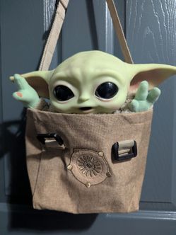 Star Wars Grogu with Carrier Bag