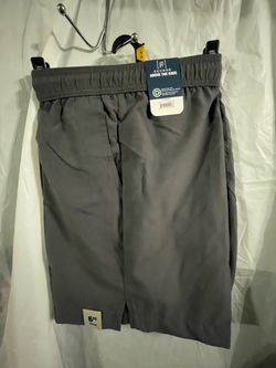 George Above the Knee Gray Swim Shorts