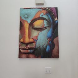 Large Wall Buddha painting 