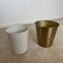 Two Trash Cans