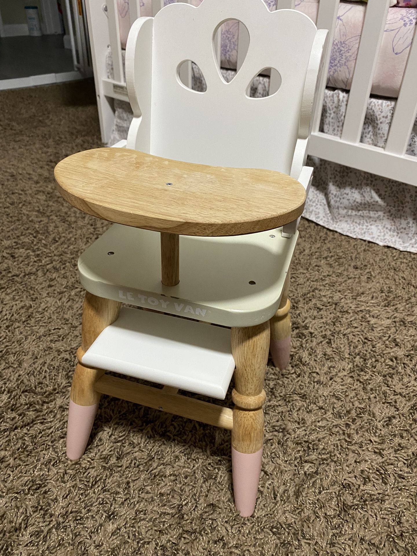 Le Toy Van Wooden High Chair Toy