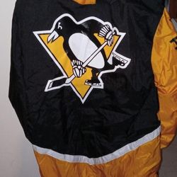 Pittsburgh Penguins Mitchell & Ness NHL Men’s FZ Windbreaker M 