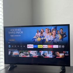 Insignia 32" Smart TV . Fire TV – $60 OBO