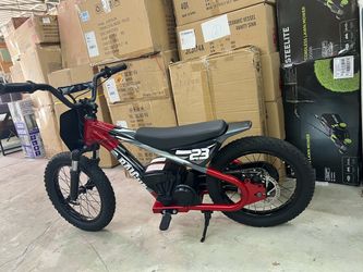 250W Electric Dirt Bike for Kids 8-12, Electric Bike for Kids 15MPH, 24V Detachable Battery, 16'' Tire Electric Balance Bike