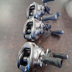 (3) Shimano Chronarch's 150HG MGL 