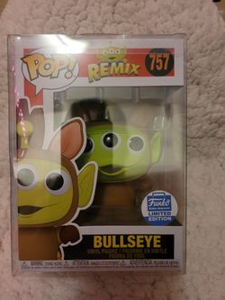 Remix Bullseye Funko Pop