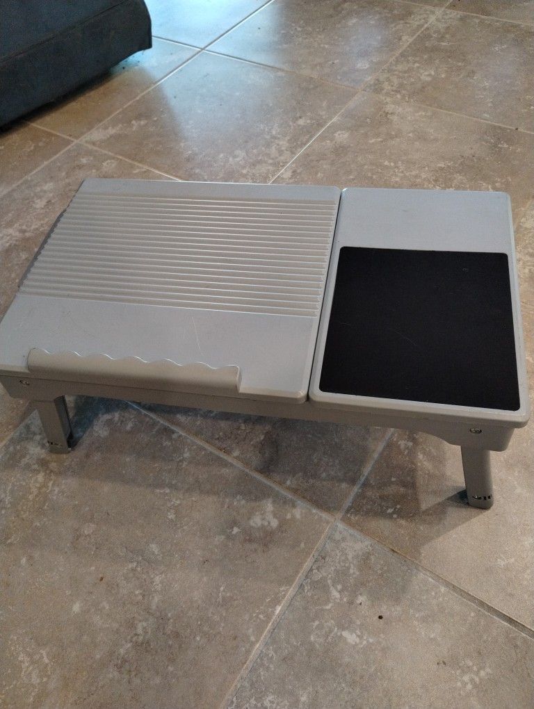 Mini Laptop Table For Sofa Or Bed Both Sides Tilt With Several Adjustments And Legs Are Just