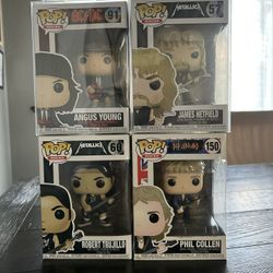 Various Band Pop Figures