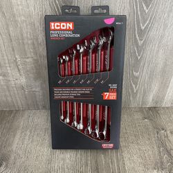 ICON LONG COMBINATION WRENCH SET WCLS-7