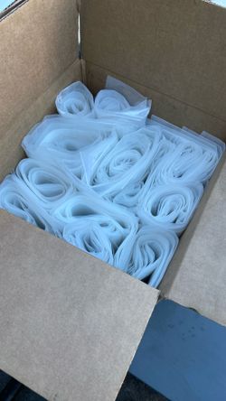 Clear poly Bags. 30x 54”.  .004 Mil.  (100 Pcs)