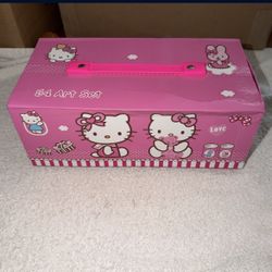 Hello Kitty Art Set 54 Pieces New 