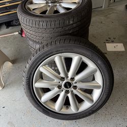 Wheels and Tires Mini Clubman