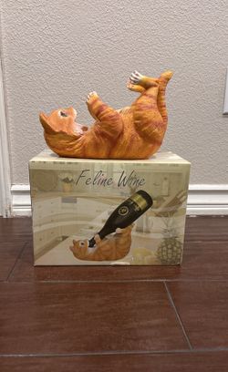 Cat Wine Bottle