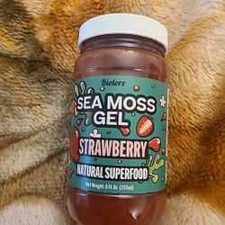 Biolore Sea Moss Gel Strawberry Natural Superfood