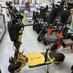 K Cloud K6 Electric Scooter 60MPH! Finance For $50 Down Payment!!