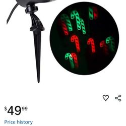 Christmas Outdoor Or Indoors Stake Light Projector