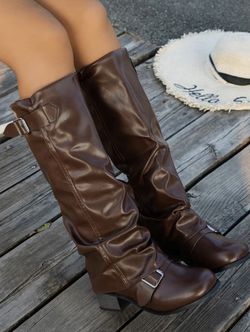brown boots