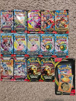 Pokemon SEALED Packs LOT Trading Cards TCG
