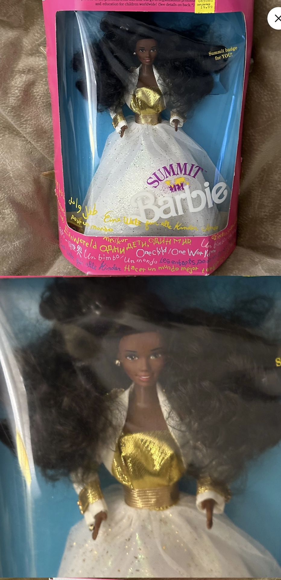 Barbie Summit Doll African American 1990