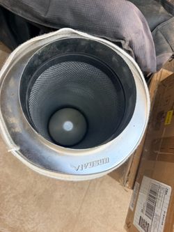 6” Carbon Air Filter with Pre-Filter Sleeve