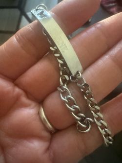 Stainless steal bracelet
