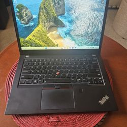 Lenovo ThinkPad T480s i5 16gb Ram 256gb SSD Drive 14" Screen 