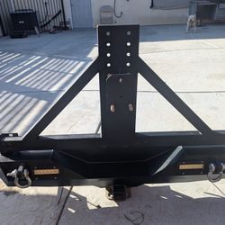 Keep Wrangler Jk Rear Bumper With Wheel Rack 