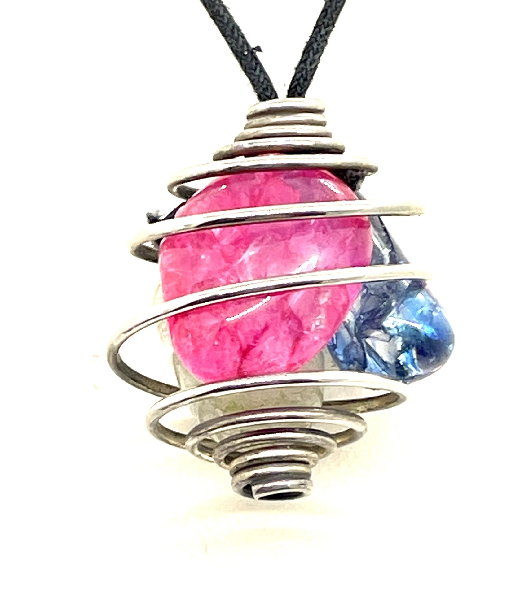 Boho Wire wrapped Necklace 