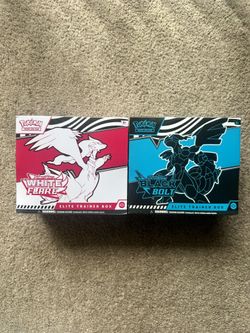 Pokemon BLACK BOLT WHITE FLARE ETBs