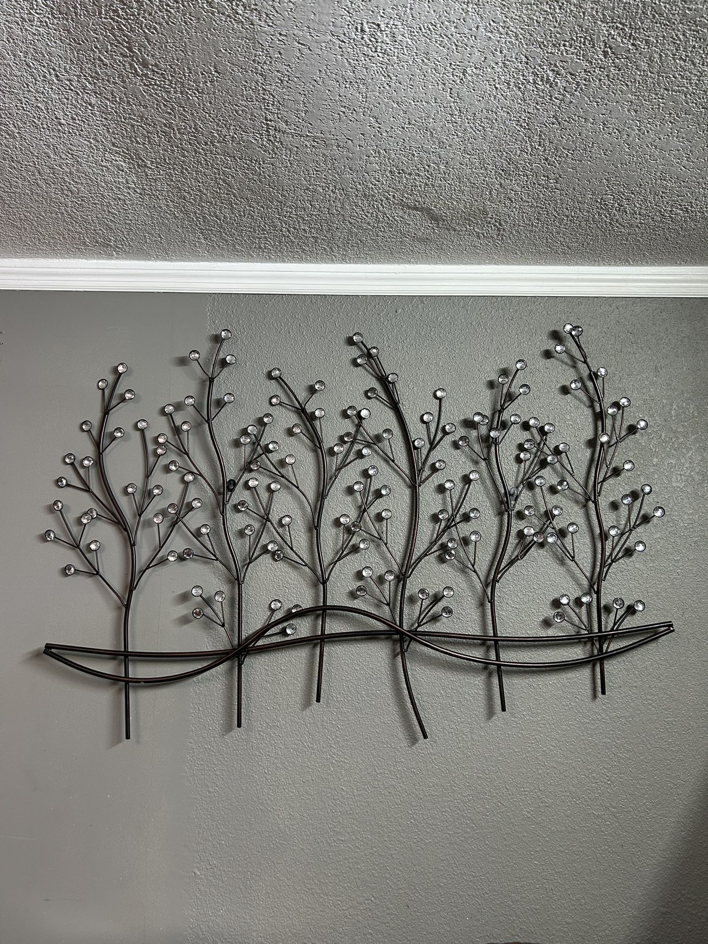 Metal Wal Art Flowers