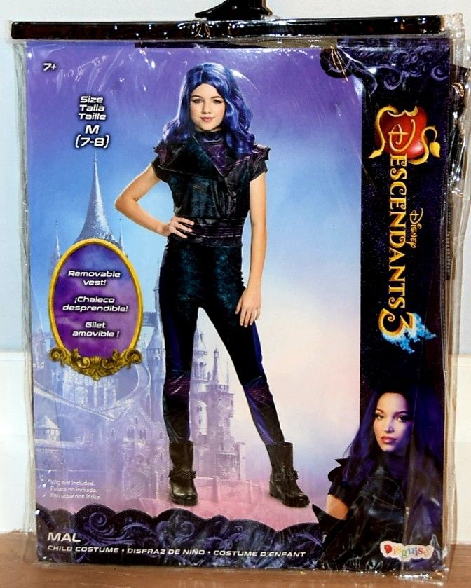 Descendants 3 Halloween Costume Size Medium 7-8