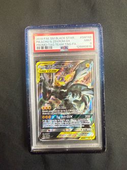 Pikachu & Zekrom #SM168 - PSA 9