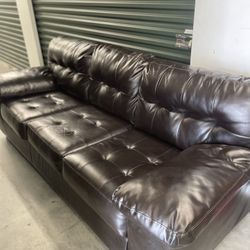 Leather Sofa 