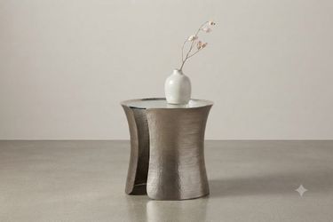 Global Views Cuff Side Table 19.5R x 18H