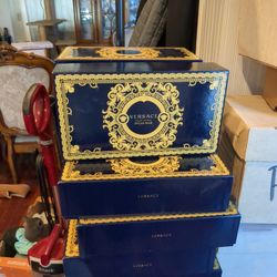 Empty Versace Boxes