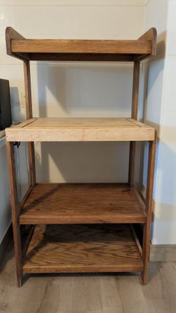 Solid Wood Kitchen Workstation