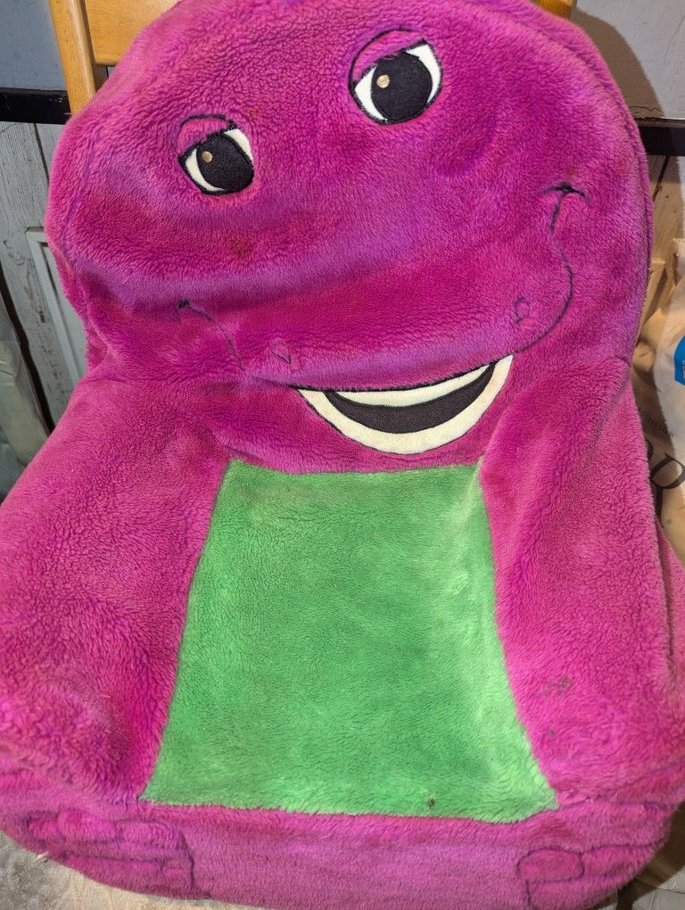 1990's-2000's barney Toddler Chair