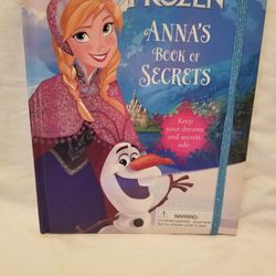 Frozen Anna's Book Of Secrets *NEW*