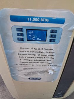 De'Longhi 11,000 BTU Portable Air Conditioner