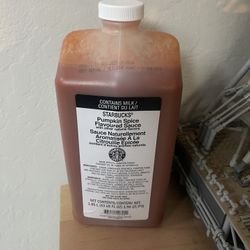 Pumpkin Spice Sauce Starbucks 