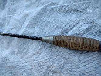 Antique Steel Metal Fishing Rod for Sale in Lake Elsinore, CA - OfferUp