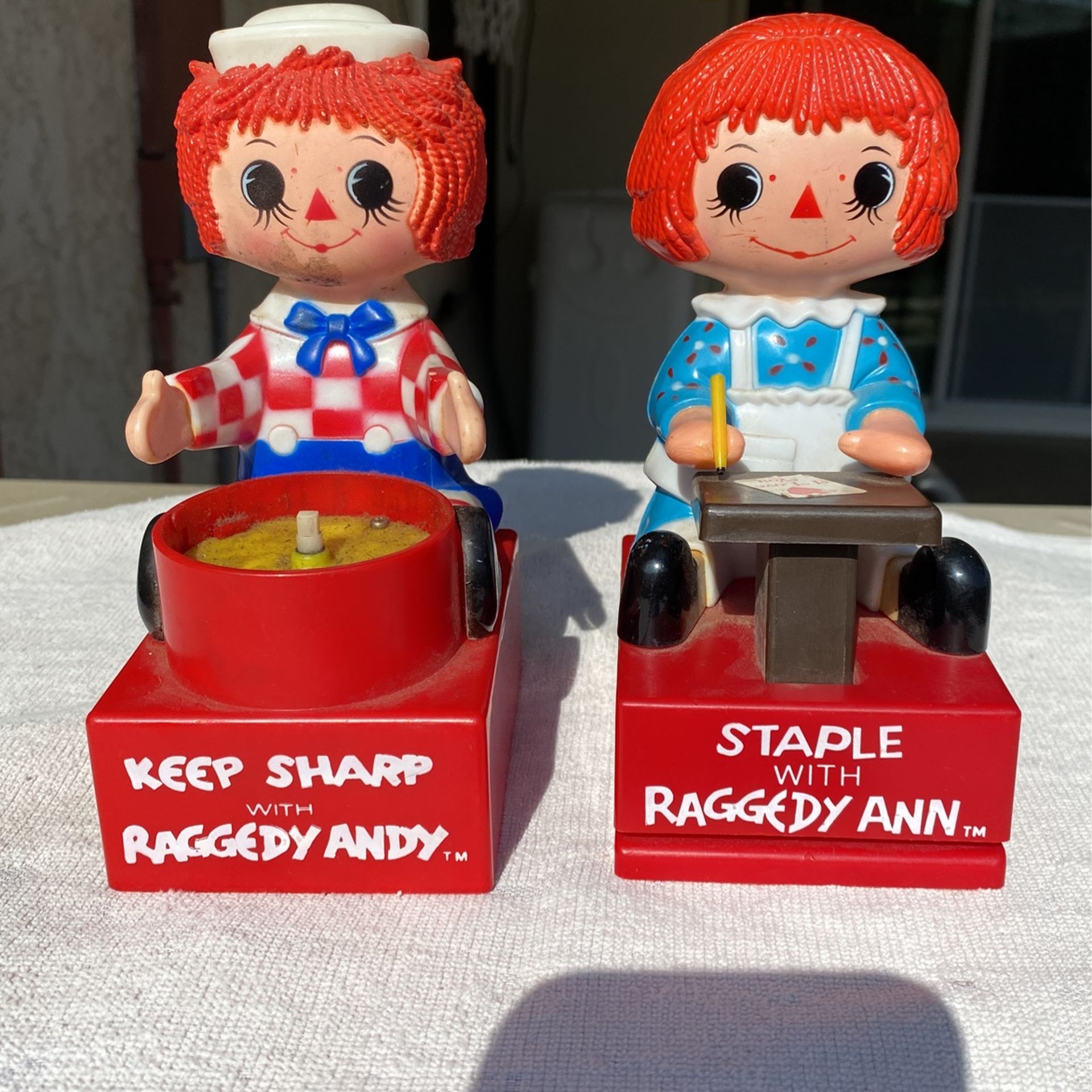 Raggedy Andy & Raggedy Ann Collectible Toys  1975 ?  