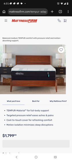 Temper Pedic mattress
