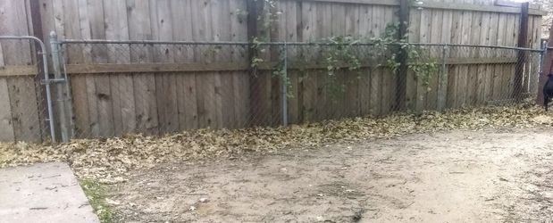 130ft chain link fence 4ft tall heavy duty commercial grade gauge.