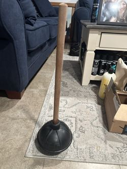 Toilet Plunger Black 
