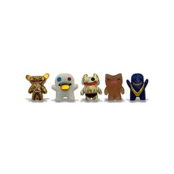 Fuggler 5-Pack Combo 2.5" Mini Monsters Gold Translucent Sumo