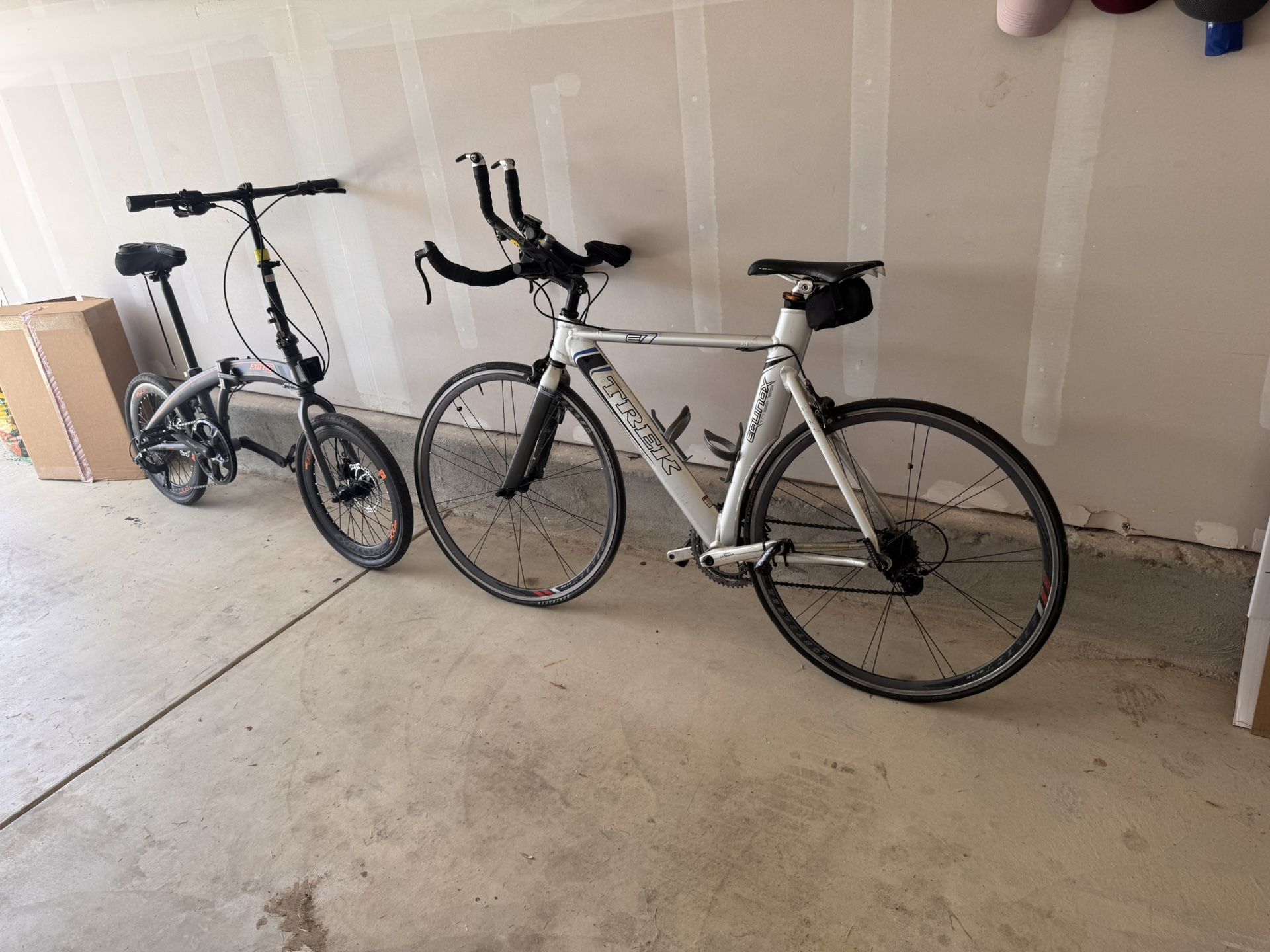 Folding Bike And Racing Bike